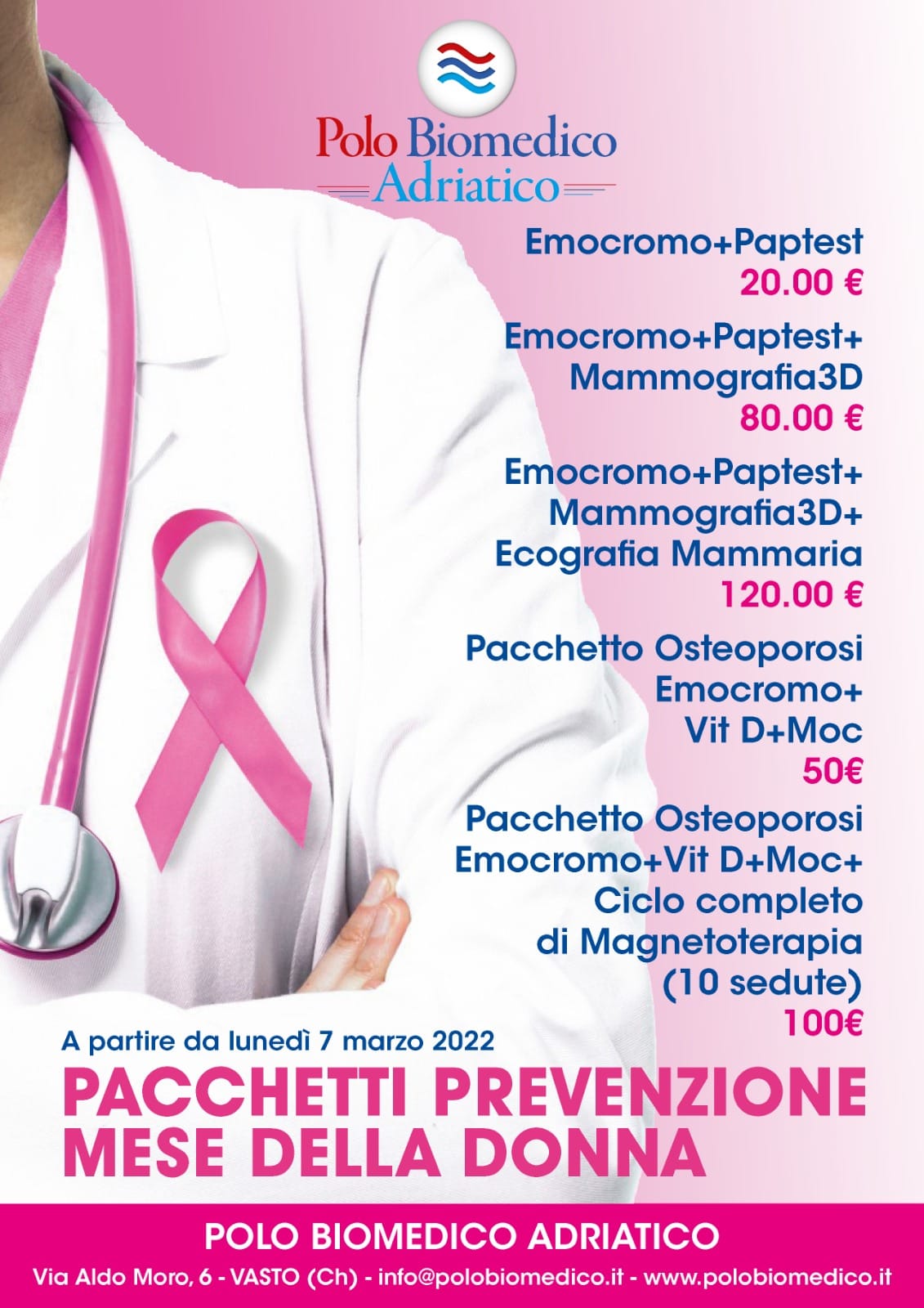 pacchetti donna Marzo 2022